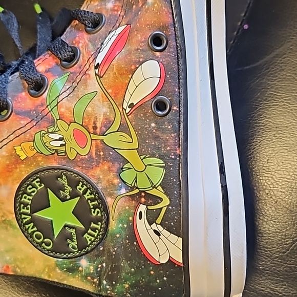 Marvin Martian & K-9 Hi-top Converse All Stars Excellent preloved condition - Picture 2 of 10